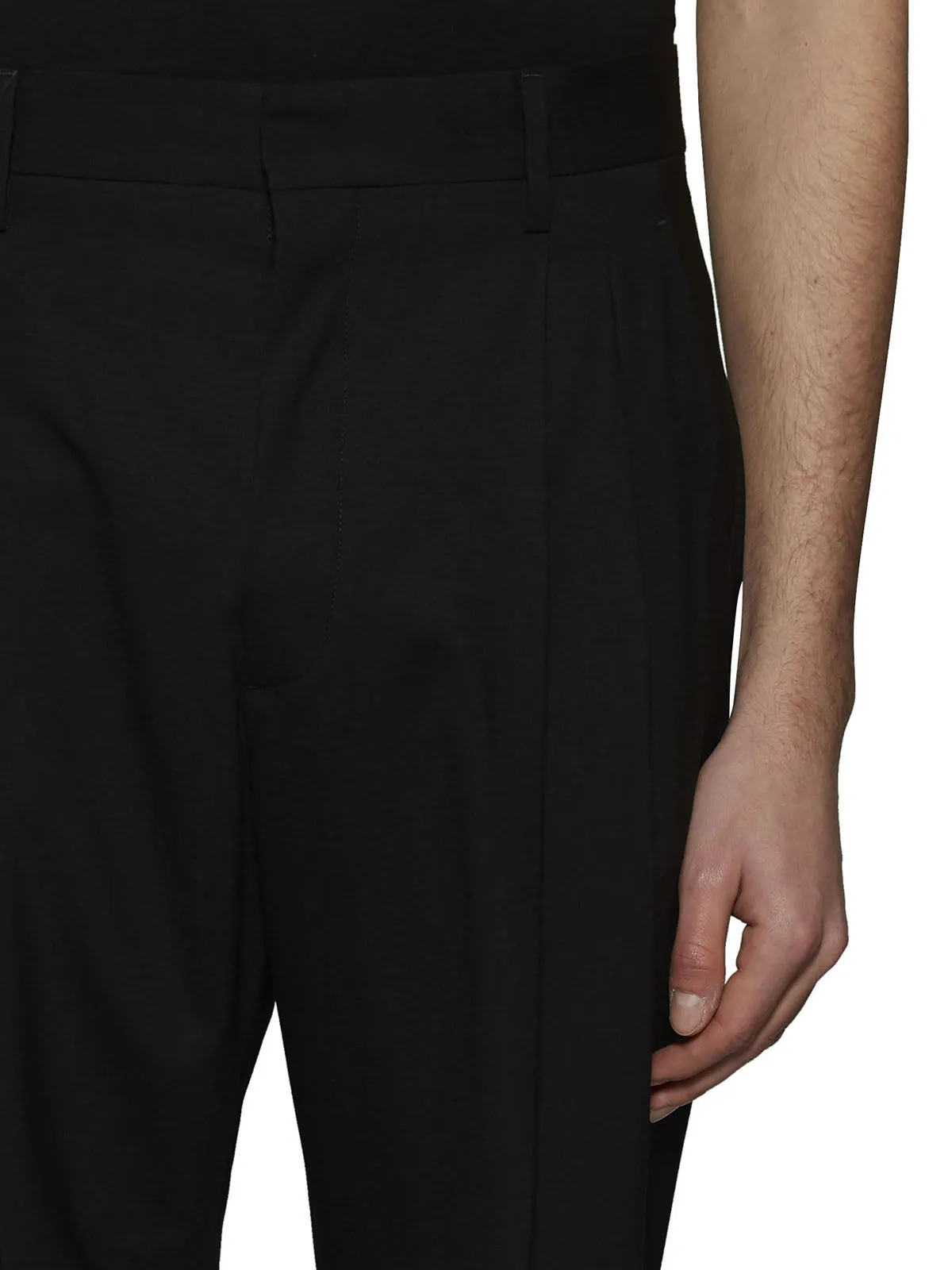 Dsquared2 Pleated Fitted Pants