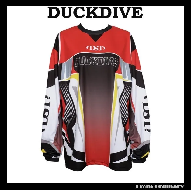 DUCKDIVE  |Street Style Long Sleeves Long Sleeve T-shirt Logo