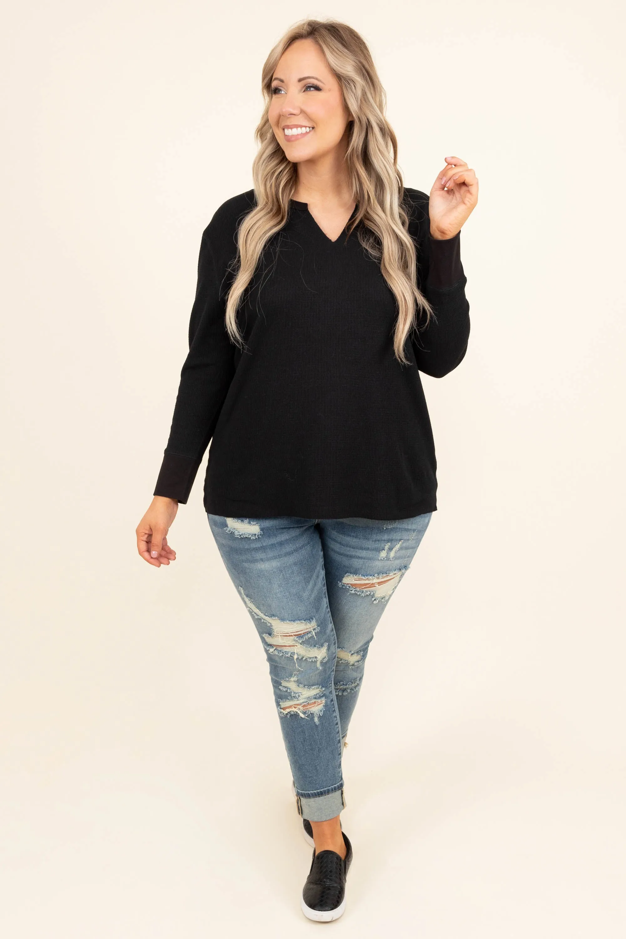 Eazy To Pack Top, Black