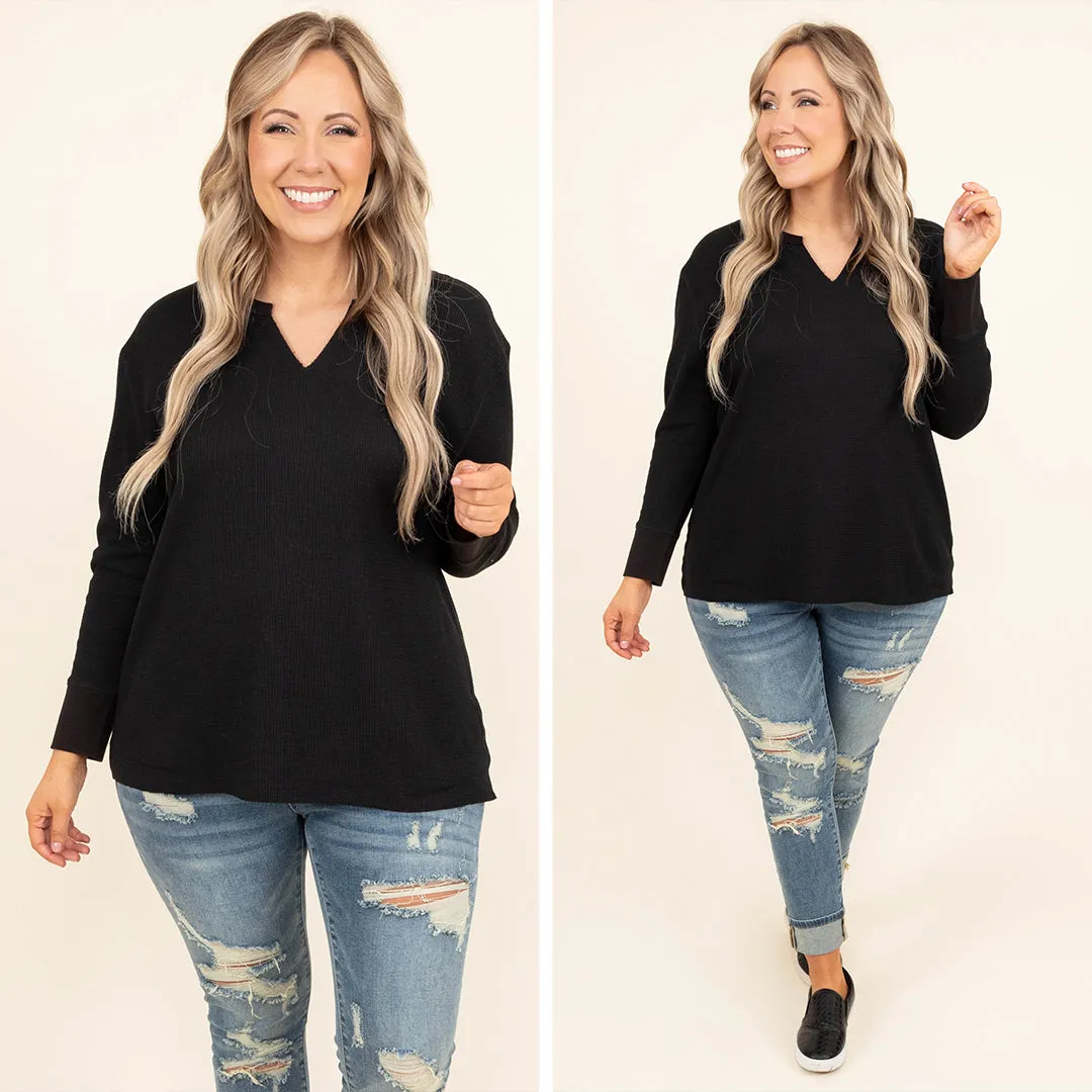 Eazy To Pack Top, Black