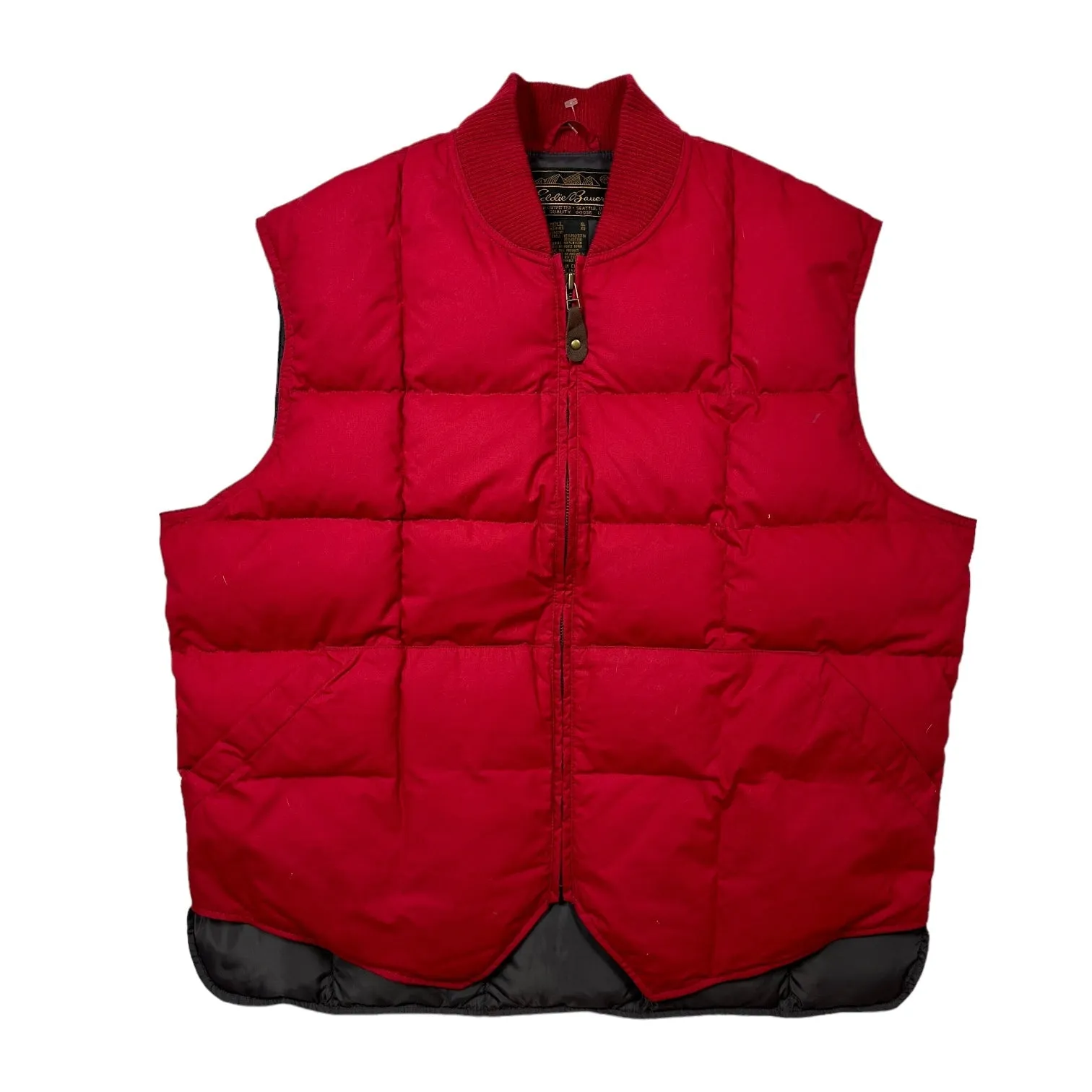 Eddie Bauer Duck Down Red Gilet