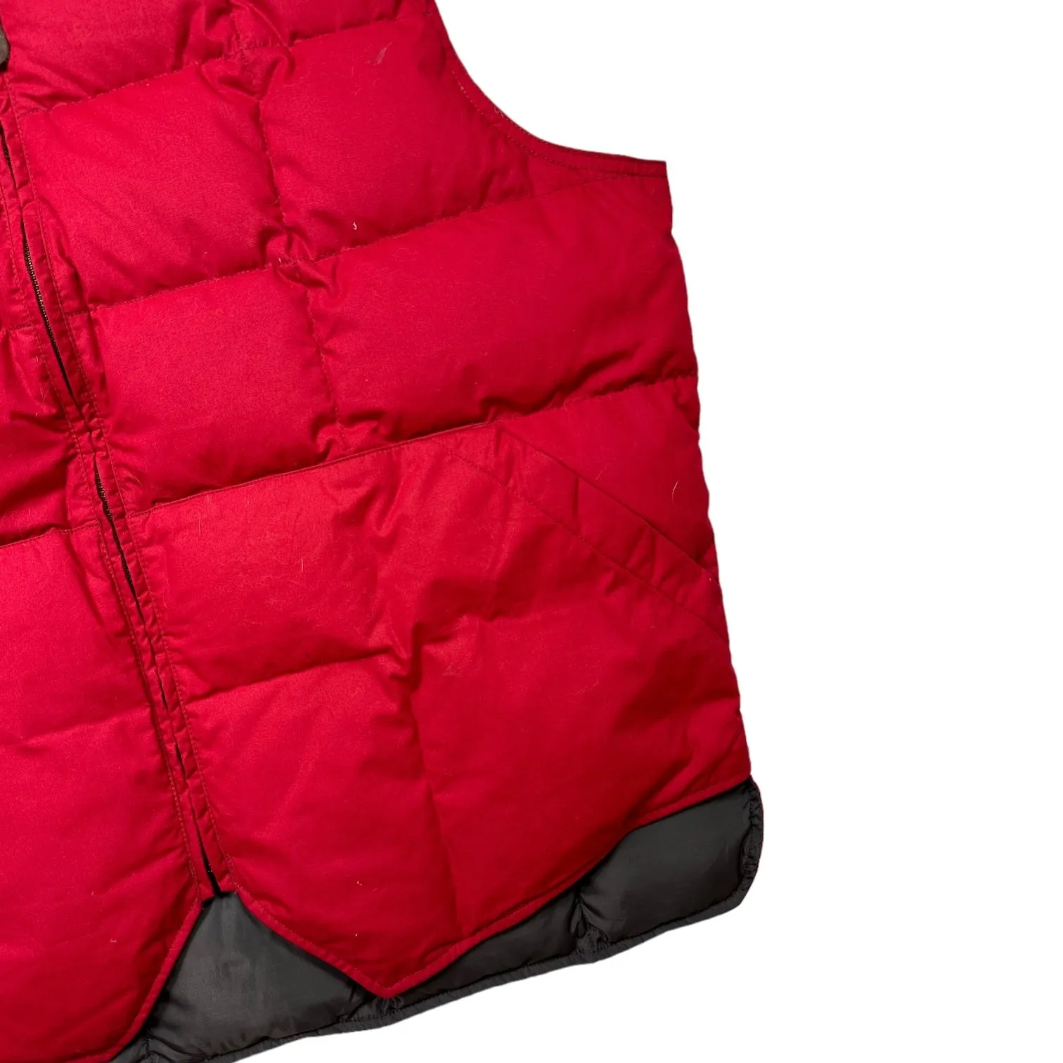 Eddie Bauer Duck Down Red Gilet