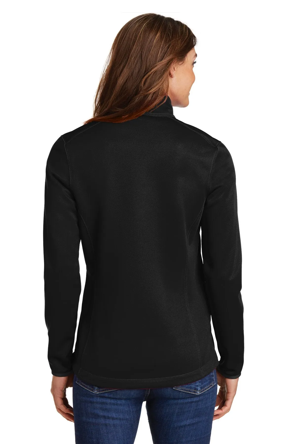 Eddie Bauer Ladies Weather-Resist Soft Shell Jacket EB539 Black [Horton Group]