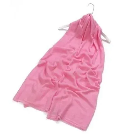 FABUCCI Baby Pink  Pure Cashmere Scarf