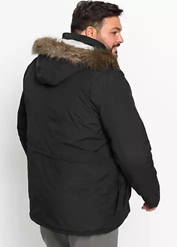 Faux Fur Trim Quilted Winter Parka by bonprix | Look Again