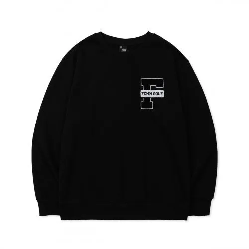 FCMM  |Unisex Street Style Long Sleeves Plain Logo Sweatshirts