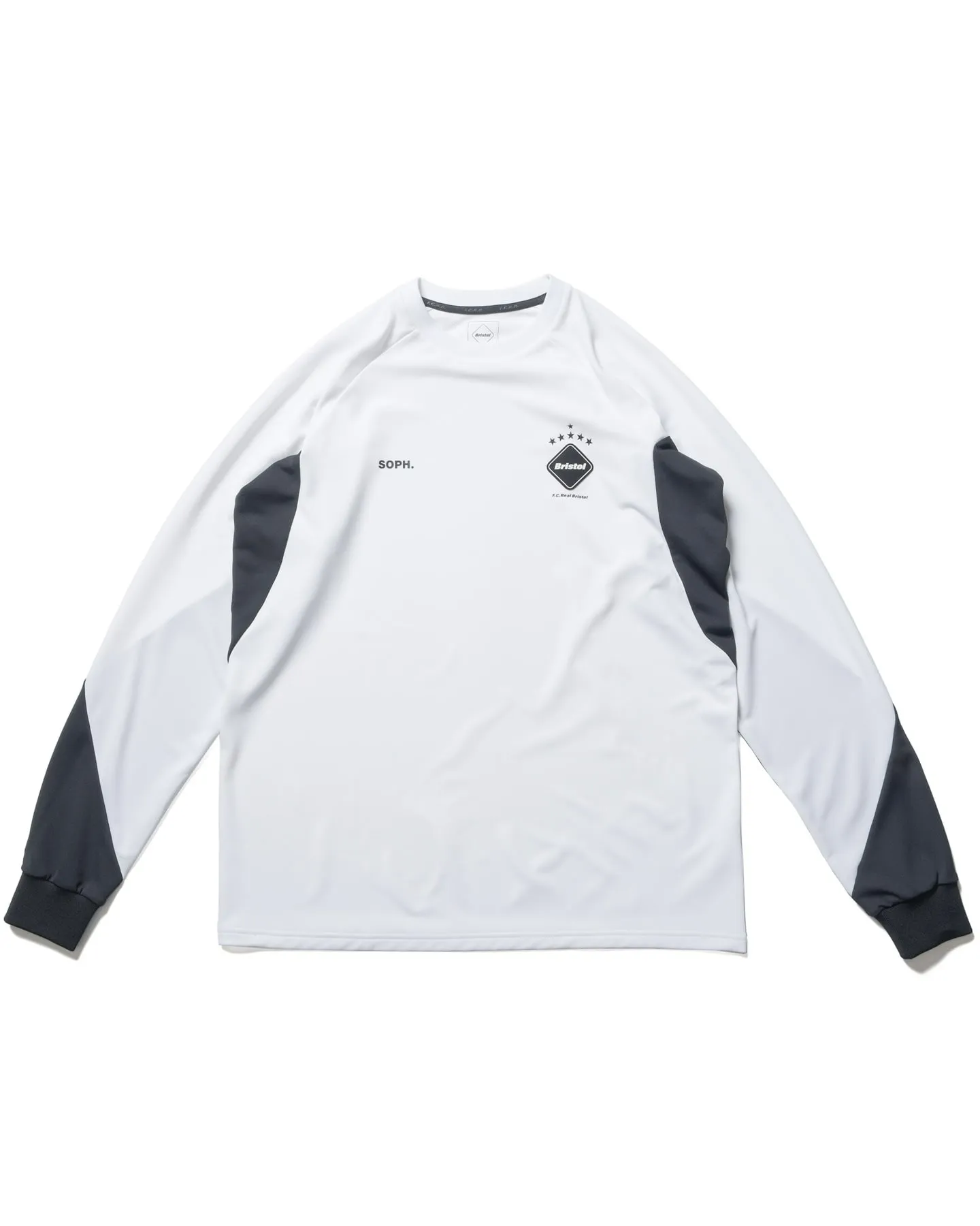 F.C.Real Bristol  |Crew Neck Long Sleeves Plain Long Sleeve T-shirt Logo