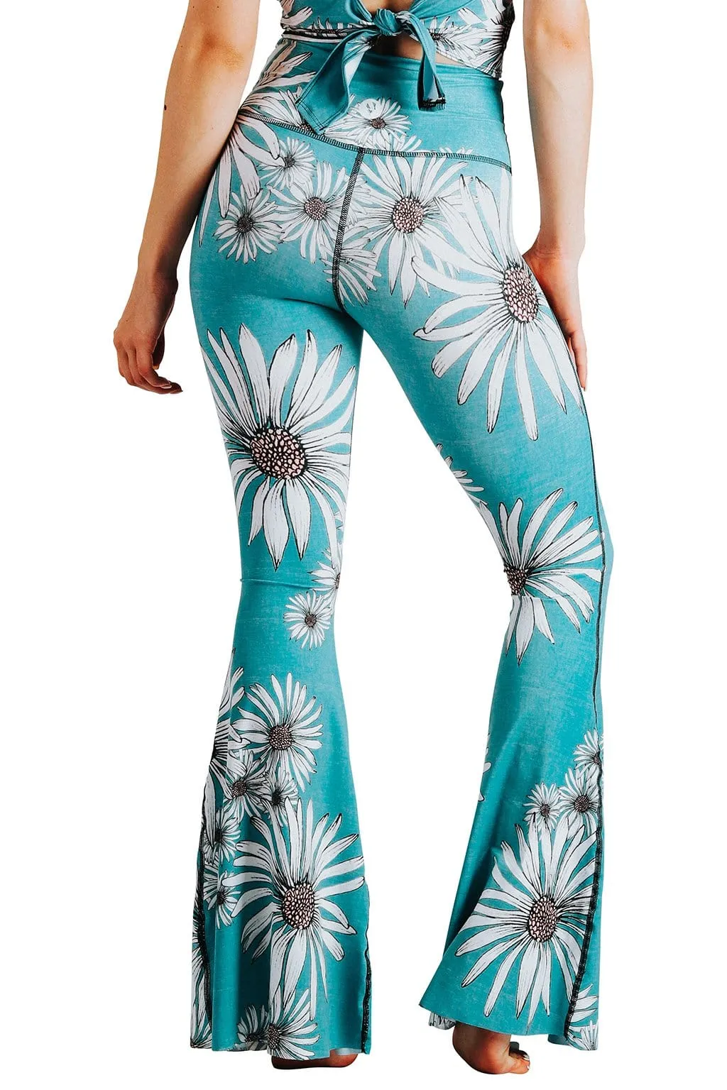 Flower Child Printed Bell Bottoms