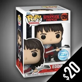 Funko Pop! Televison: Stranger Things: Eddie (with Guitar) #1250 (SE22)