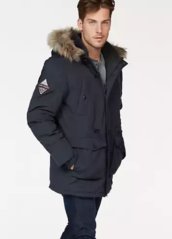 Fur Trim Parka by Bruno Banani | Look Again