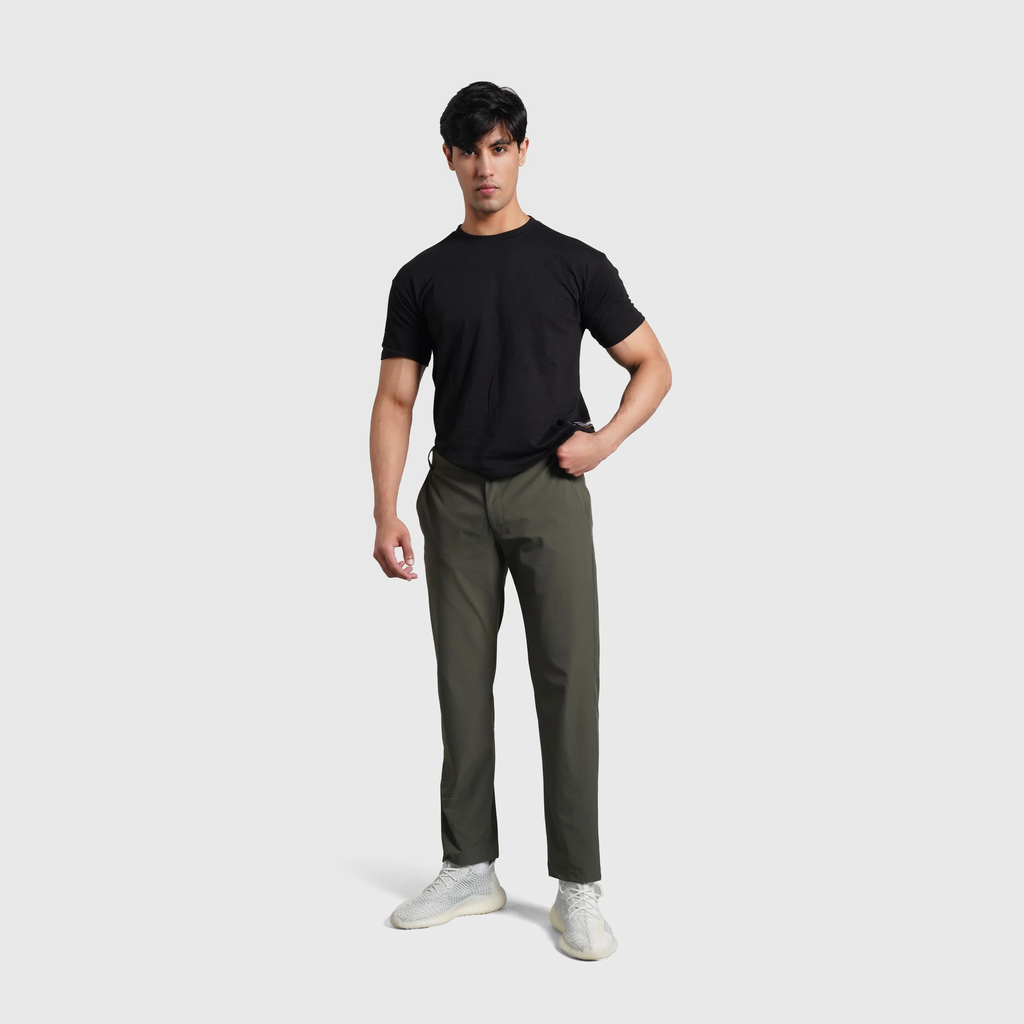 GA Straight Pants (Olive)