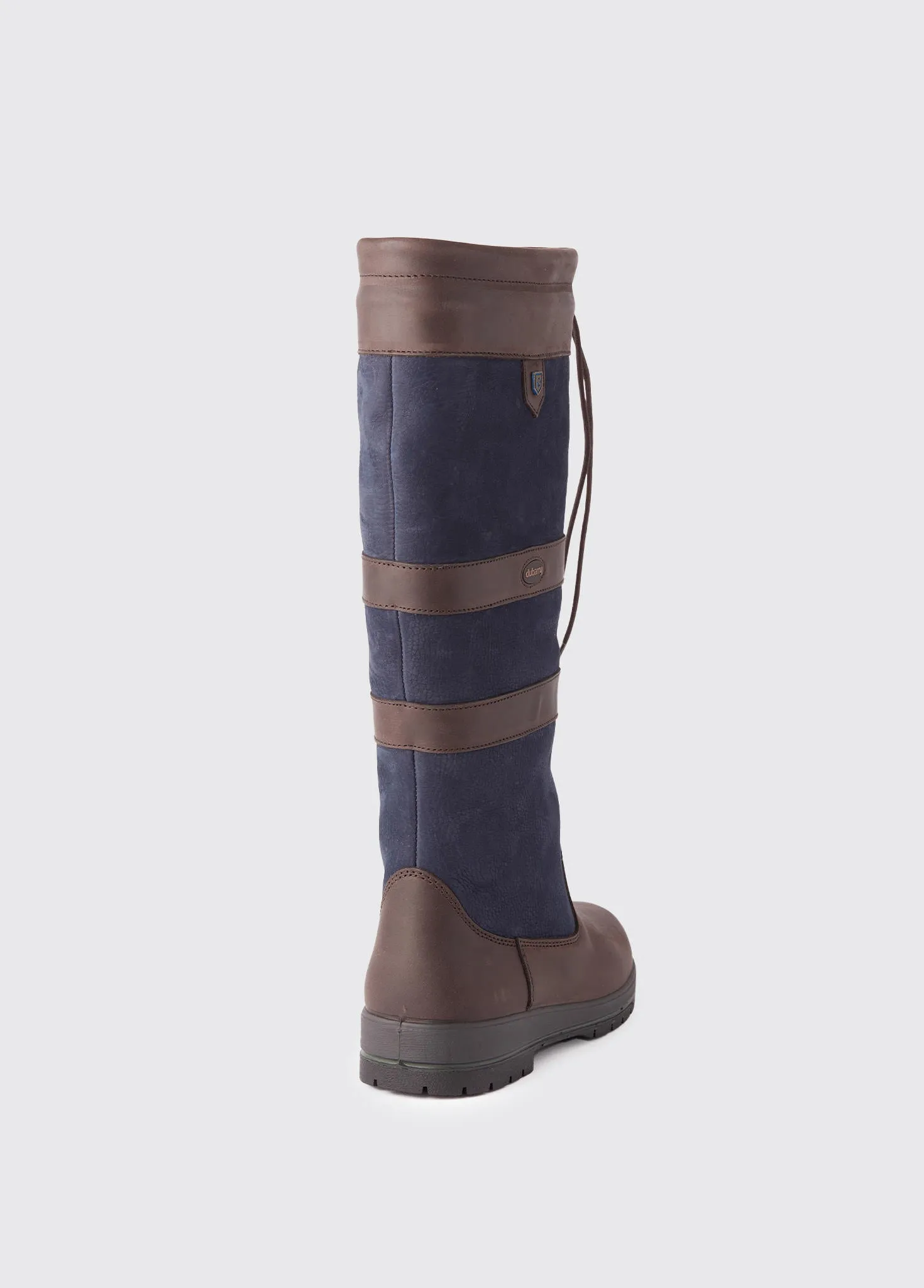 Galway Ladies ExtraFit™ Country Boot - Navy/Brown