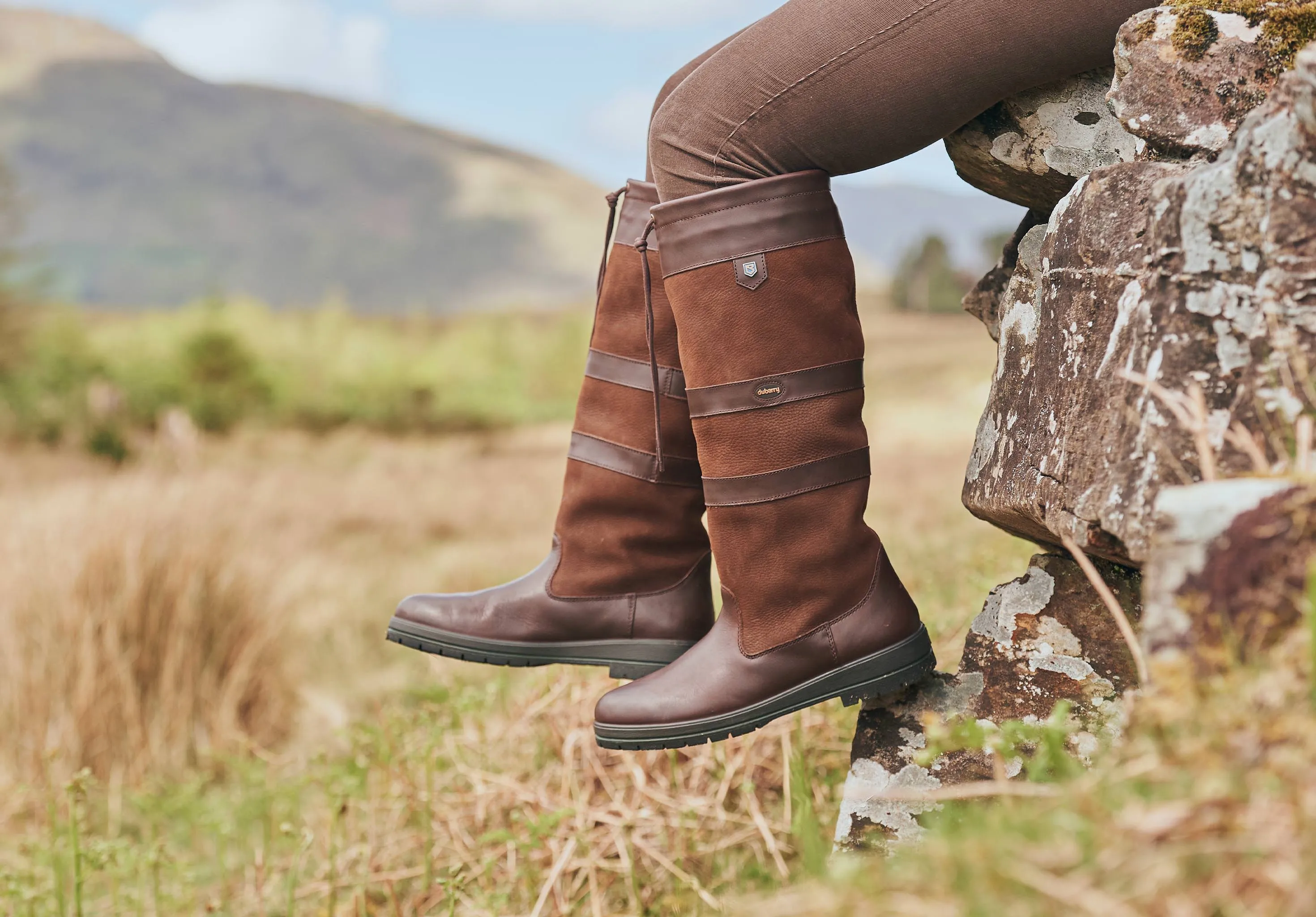 Galway Ladies ExtraFit™ Country Boot - Walnut