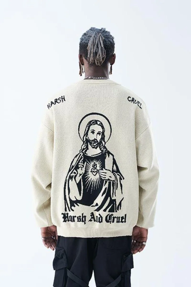 H/C Religious Gothic Sweater