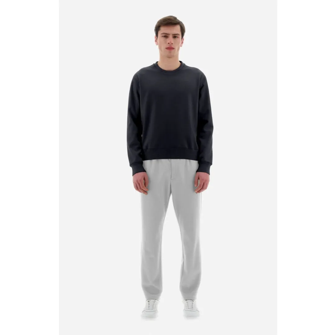 HERNO  |Crew Neck Pullovers Unisex Wool Nylon Long Sleeves Plain