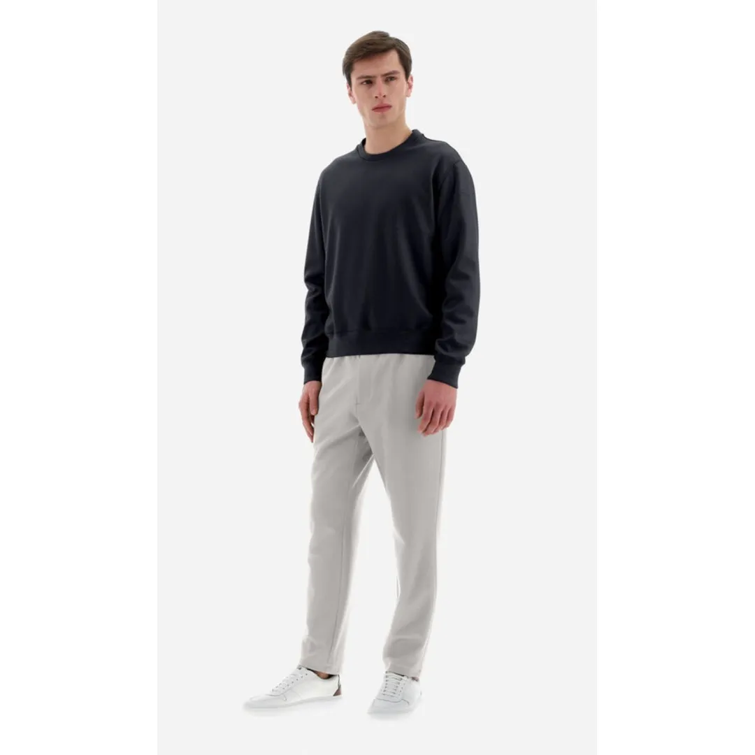 HERNO  |Crew Neck Pullovers Unisex Wool Nylon Long Sleeves Plain