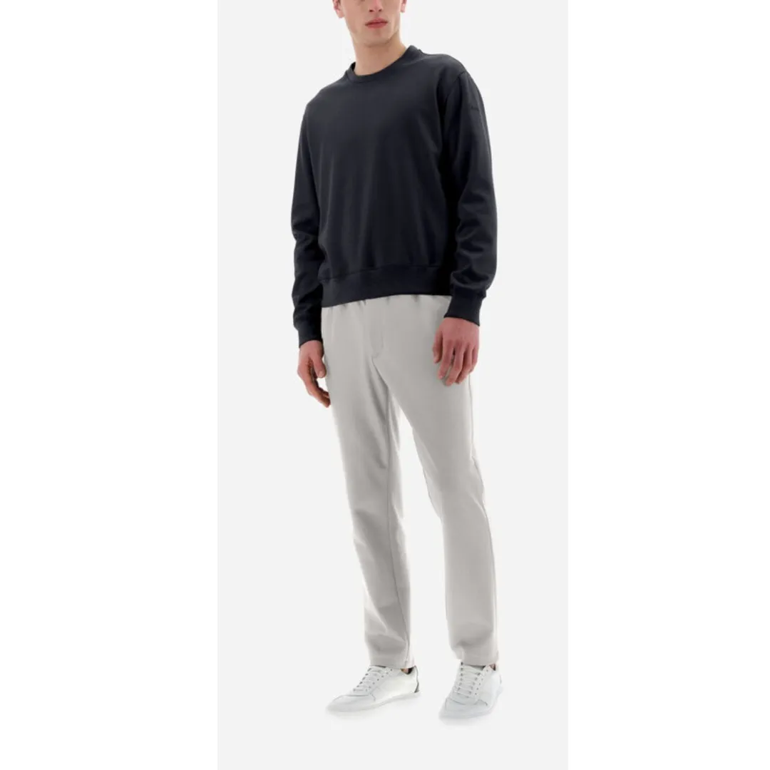 HERNO  |Crew Neck Pullovers Unisex Wool Nylon Long Sleeves Plain