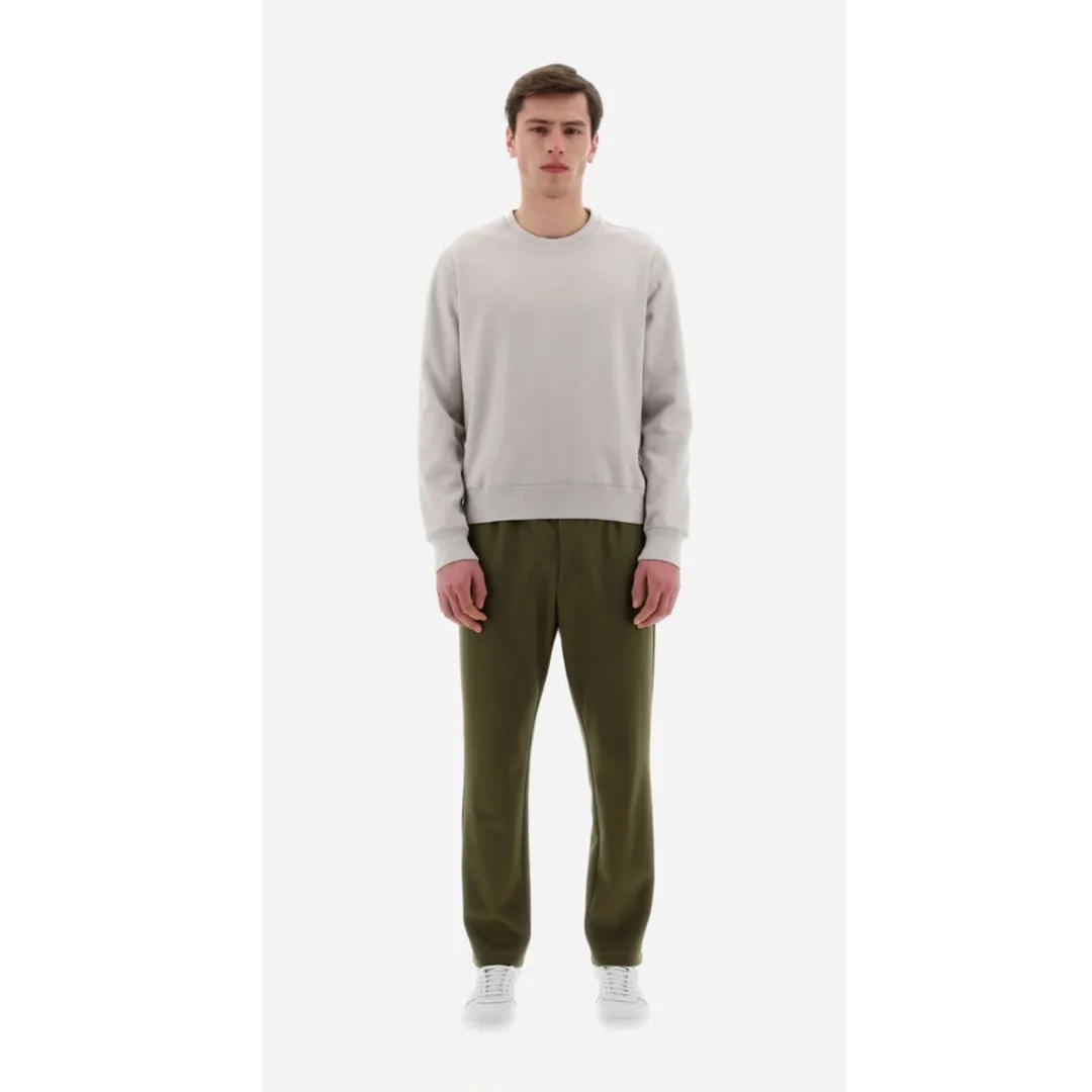 HERNO  |Crew Neck Pullovers Unisex Wool Nylon Long Sleeves Plain