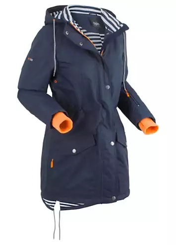 Hooded Zip Fastening Quilted Parka by bonprix | Look Again