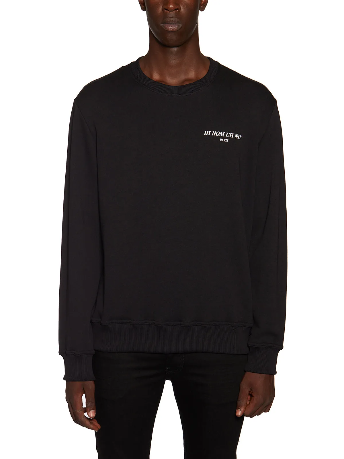 Ih Nom Uh Nit Logo Printed Crewneck Sweatshirt