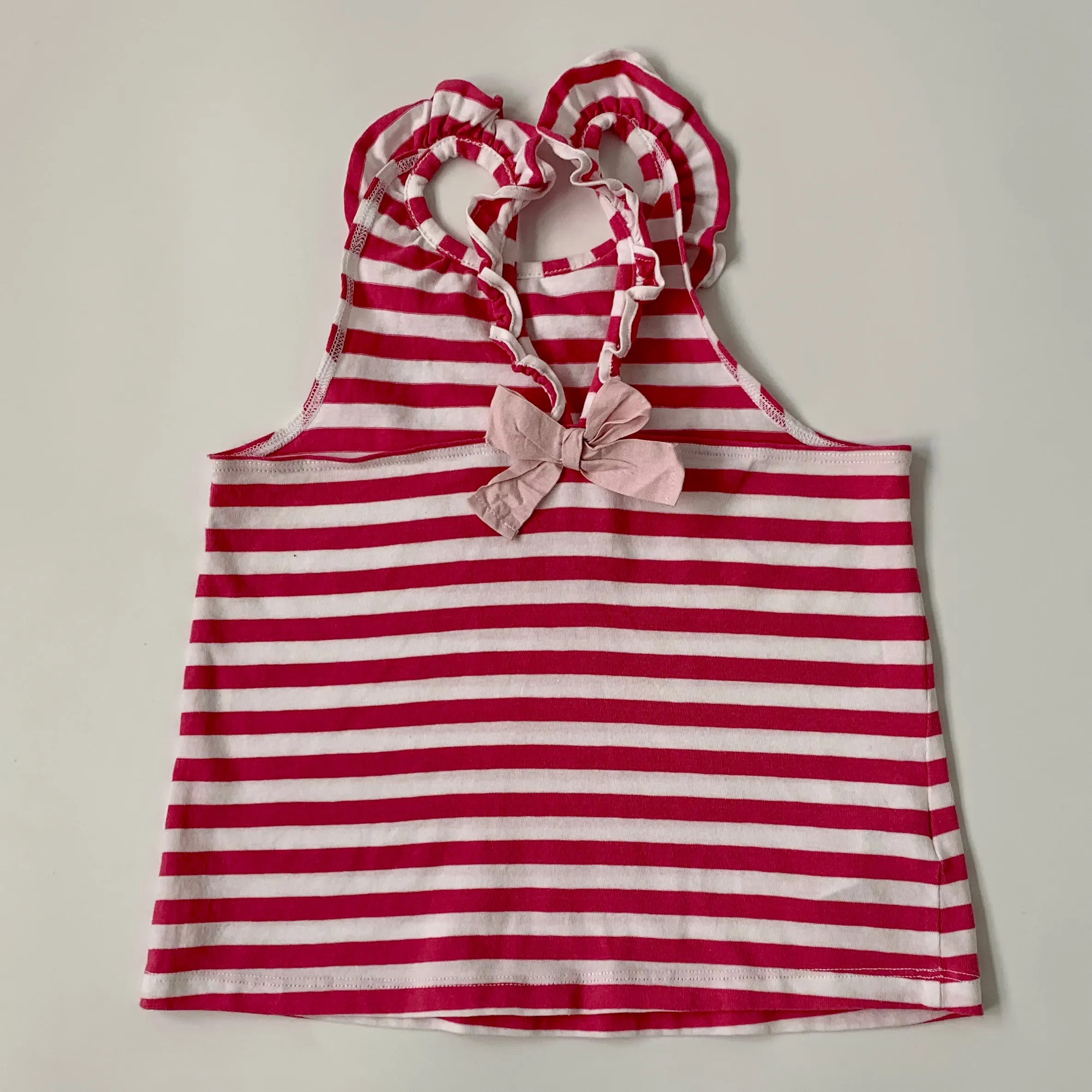 Il Gufo Pink and White Stripe Set: 4 Years