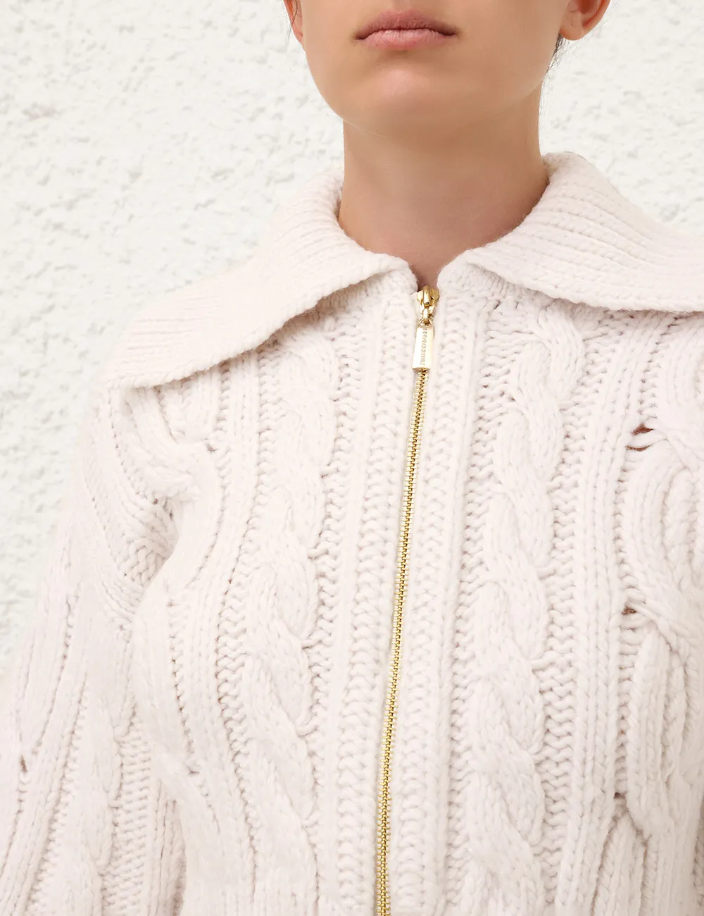 Illustration Cable Cardigan