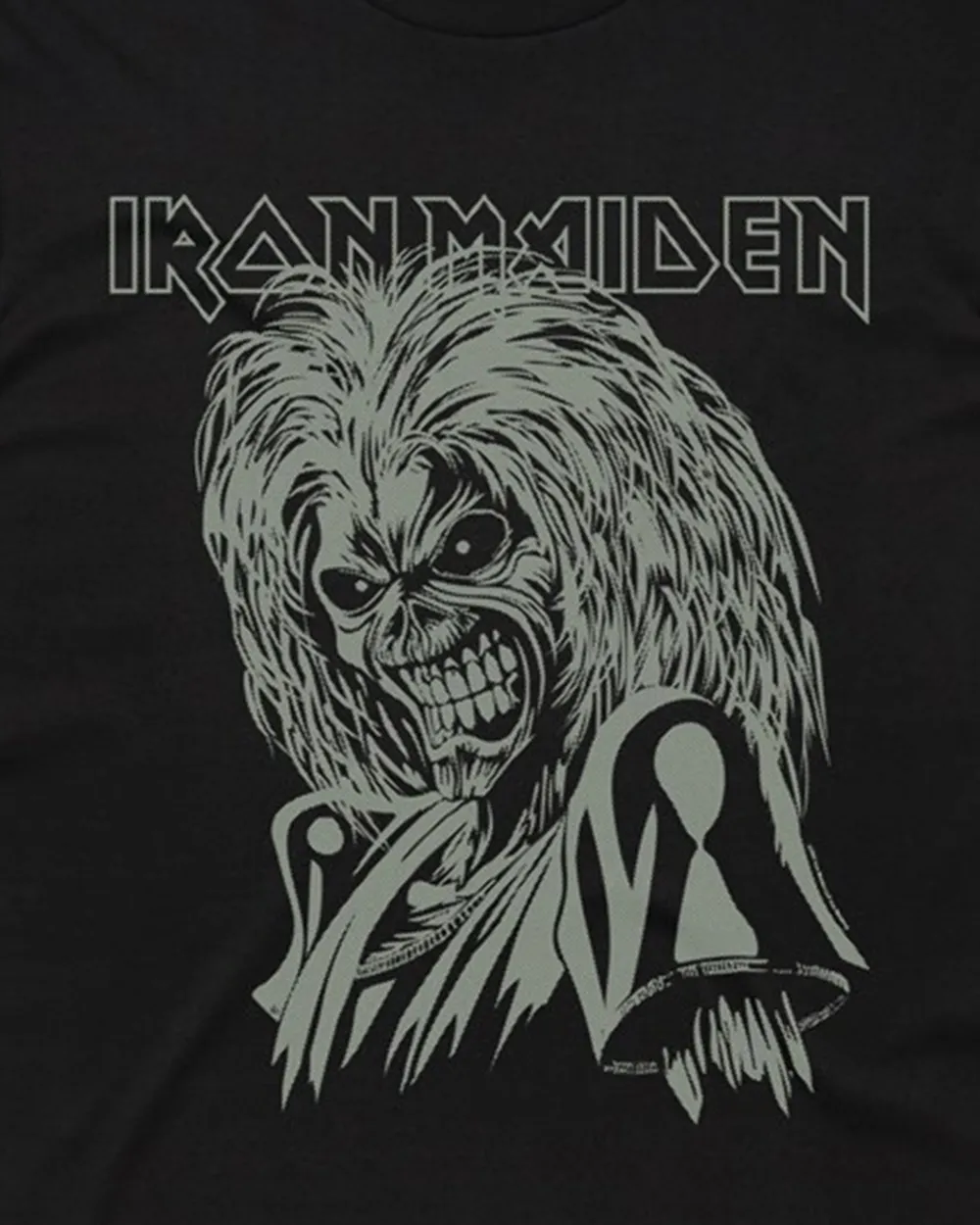 Iron Maiden - Eddie Graphic Cut Glow T-Shirt