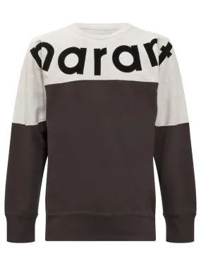 Isabel Marant Logo Flocked Sweatshirt