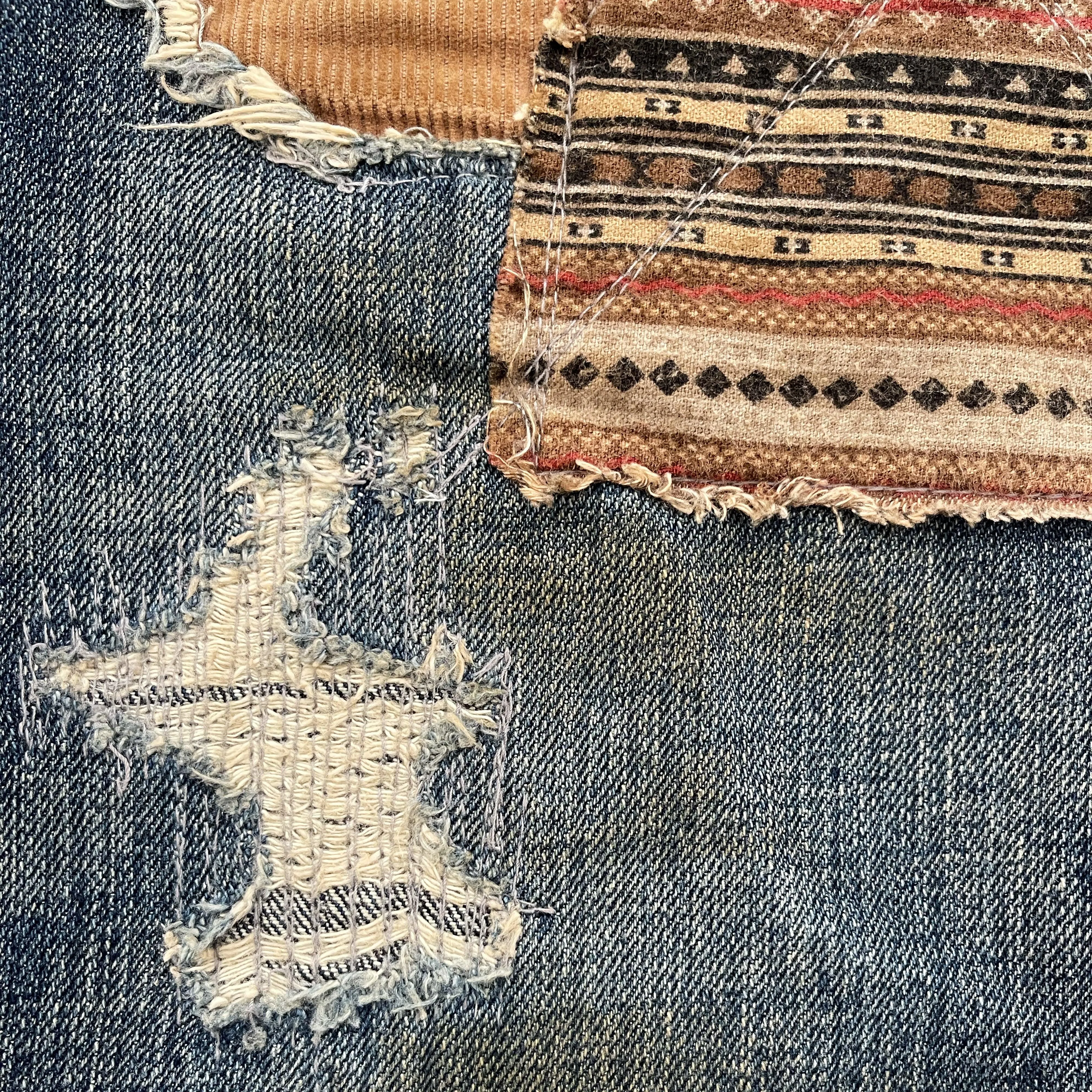 Japanese Muddy Boro Jeans