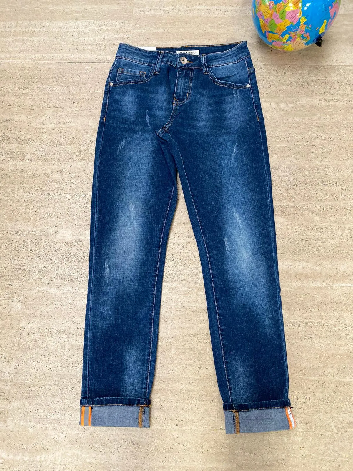 JEANS UOMO SFUMATI CON SVOLTA