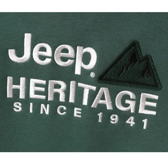 JEEP  |Unisex Street Style Long Sleeves Plain Cotton