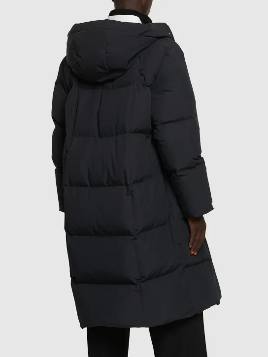 Jil Sander   Ripstop long down jacket 