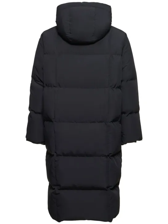 Jil Sander   Ripstop long down jacket 