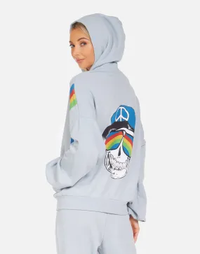 Kaliyah Rainbow Peace Skull