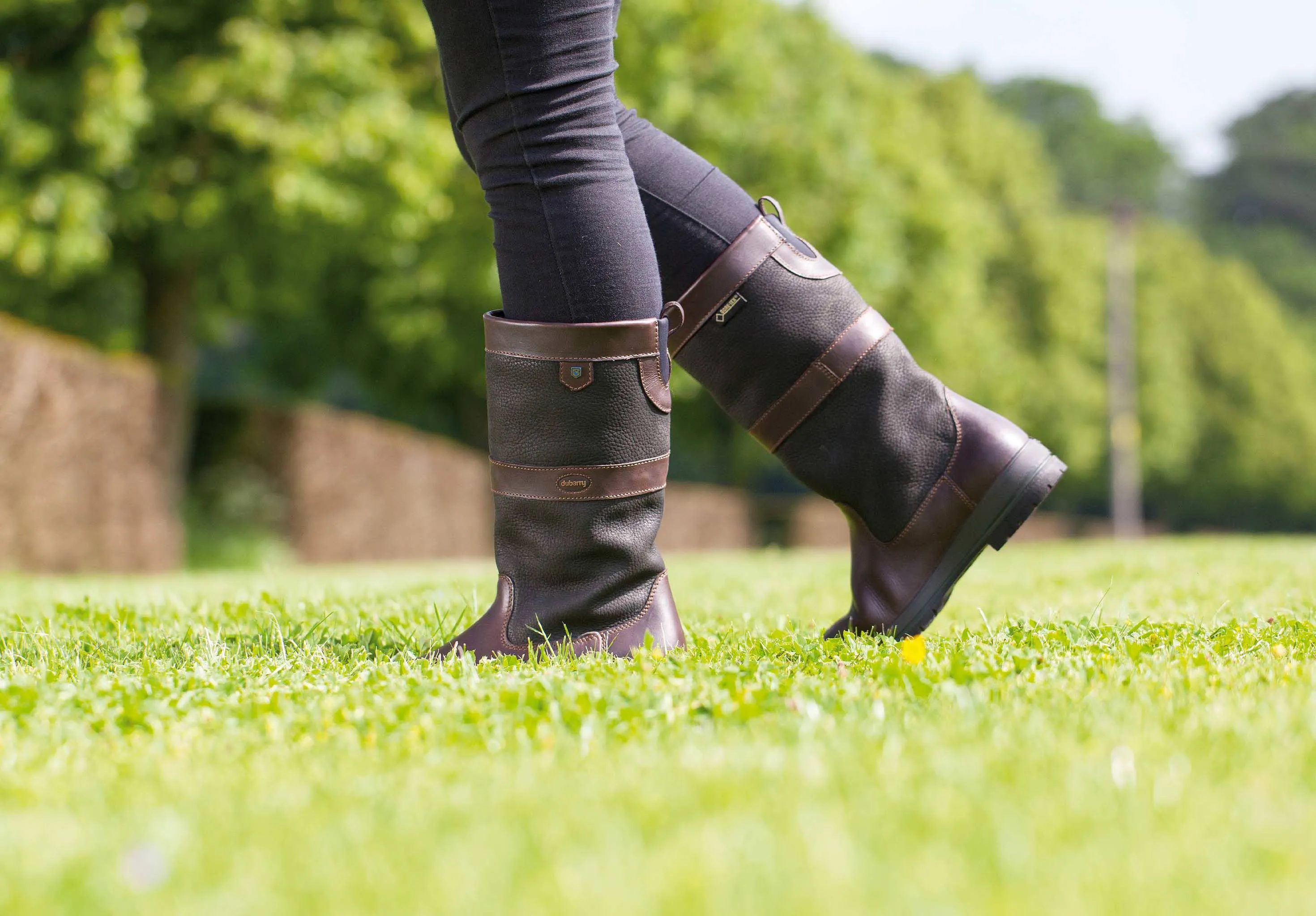 Kildare Ladies Country Boot - Black/Brown