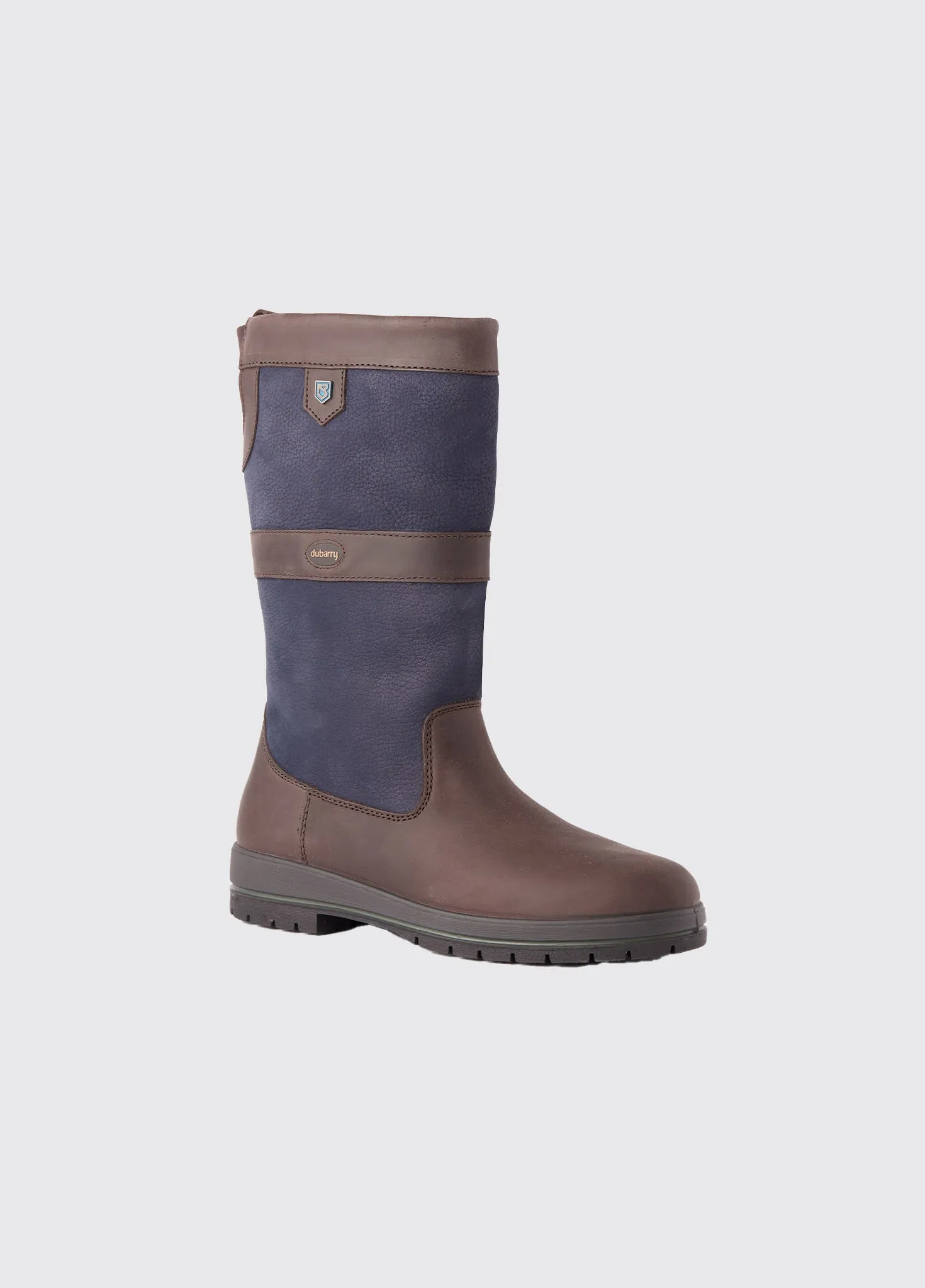 Kildare Ladies Country Boot - Navy/Brown