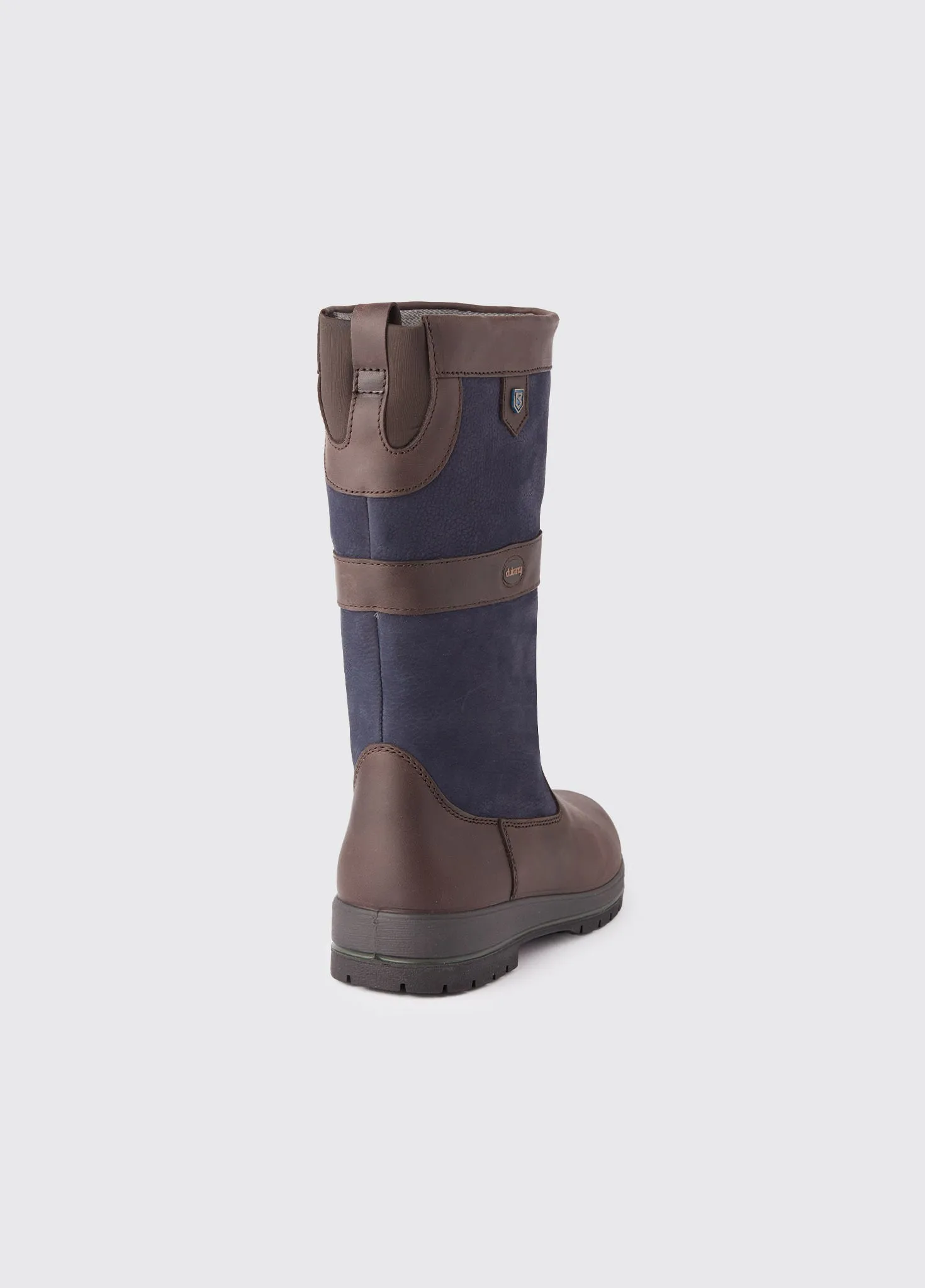 Kildare Ladies Country Boot - Navy/Brown