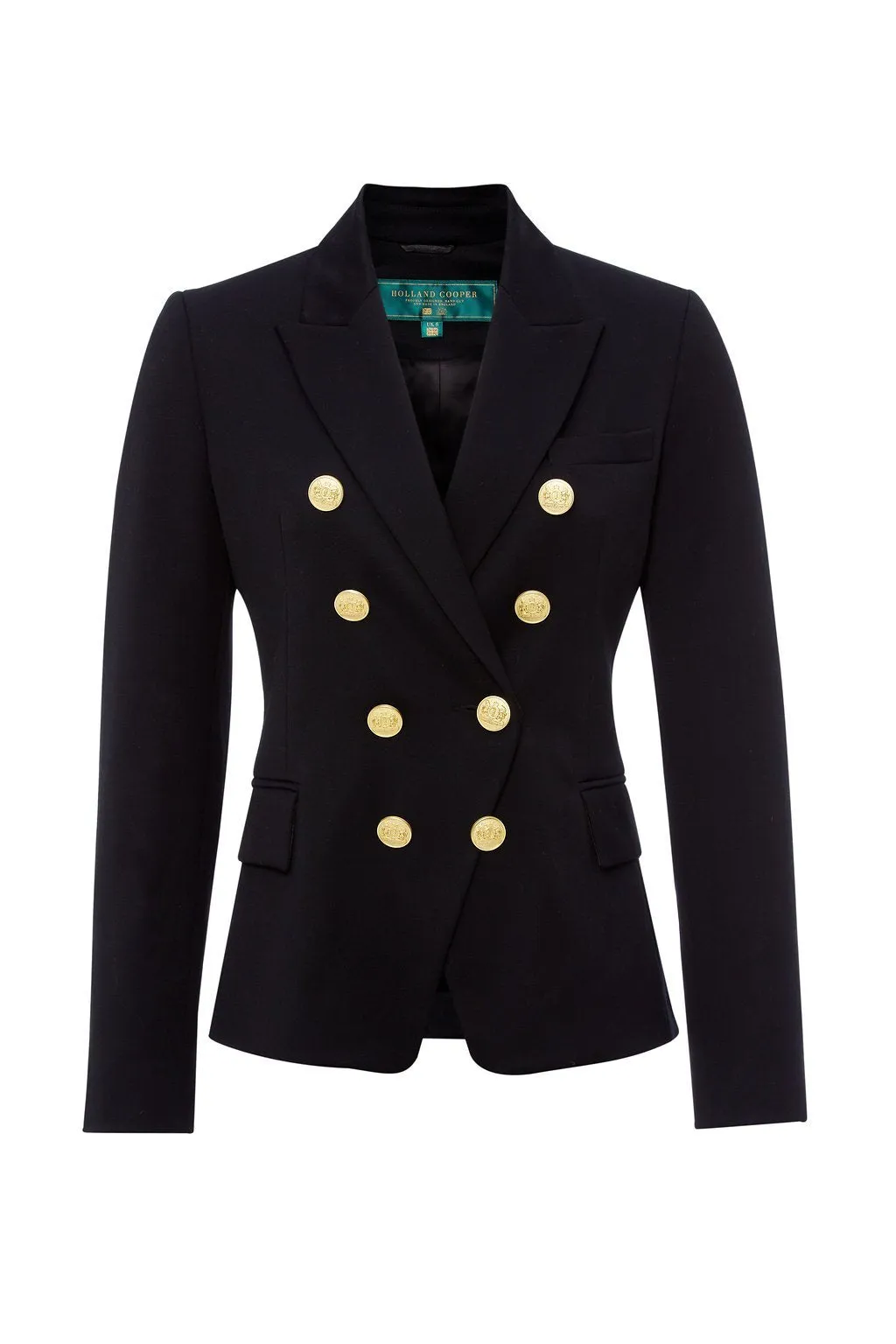 Knightsbridge Blazer (Black Barathea)