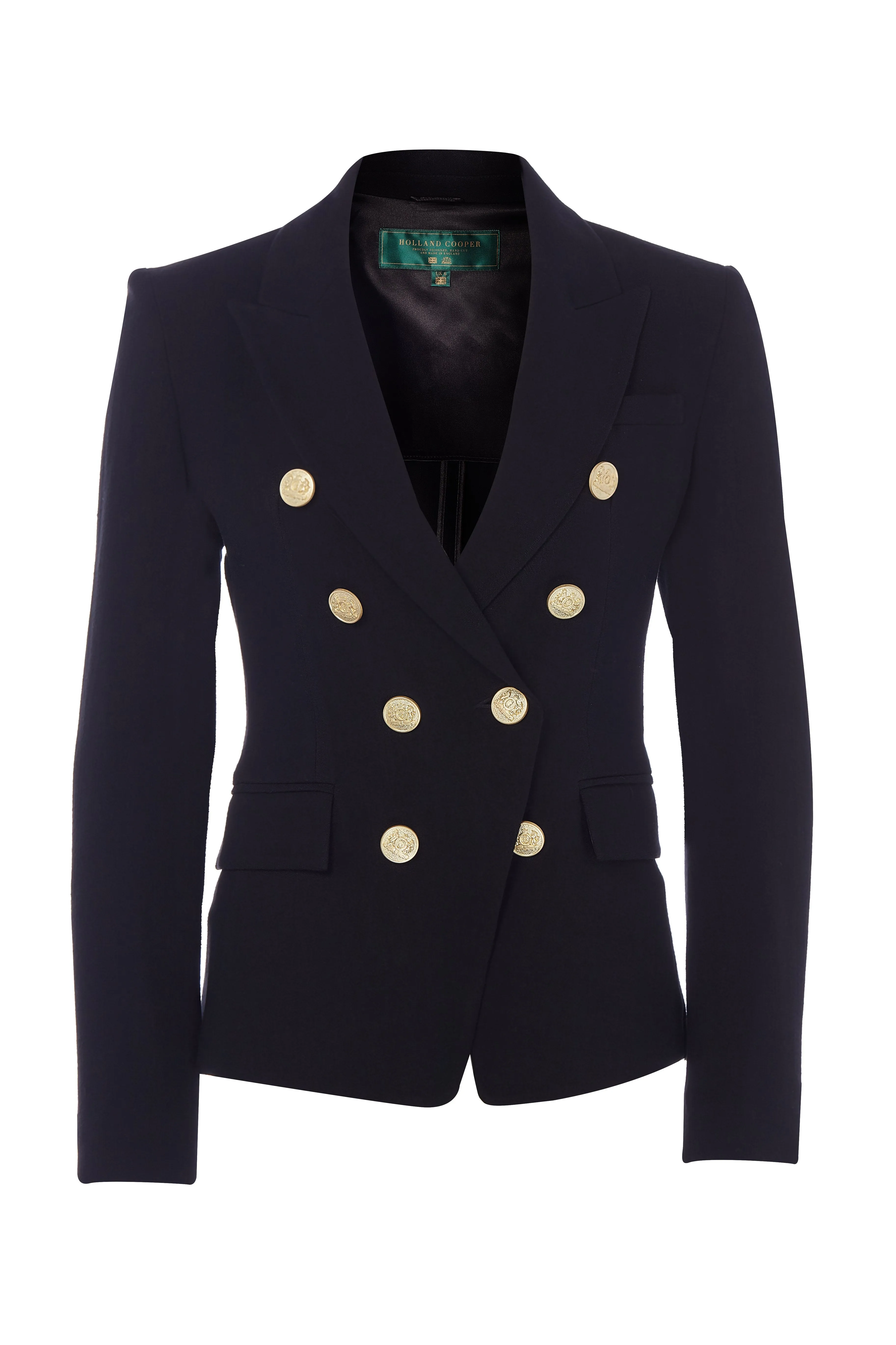 Knightsbridge Blazer (Black Linen)