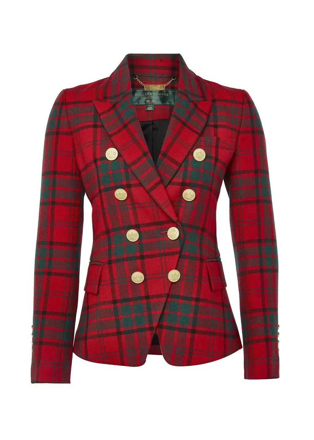 Knightsbridge Blazer (Red Tartan)