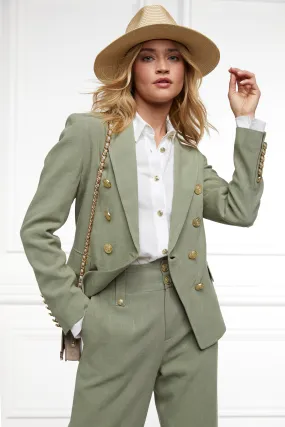 Knightsbridge Blazer (Sage Linen)