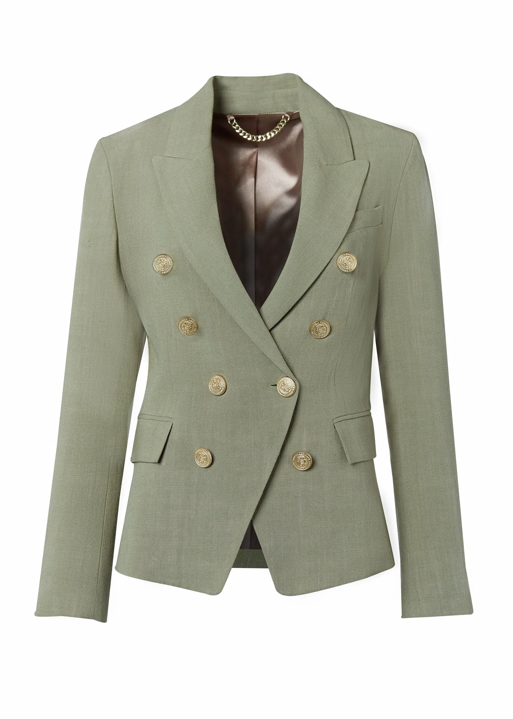 Knightsbridge Blazer (Sage Linen)