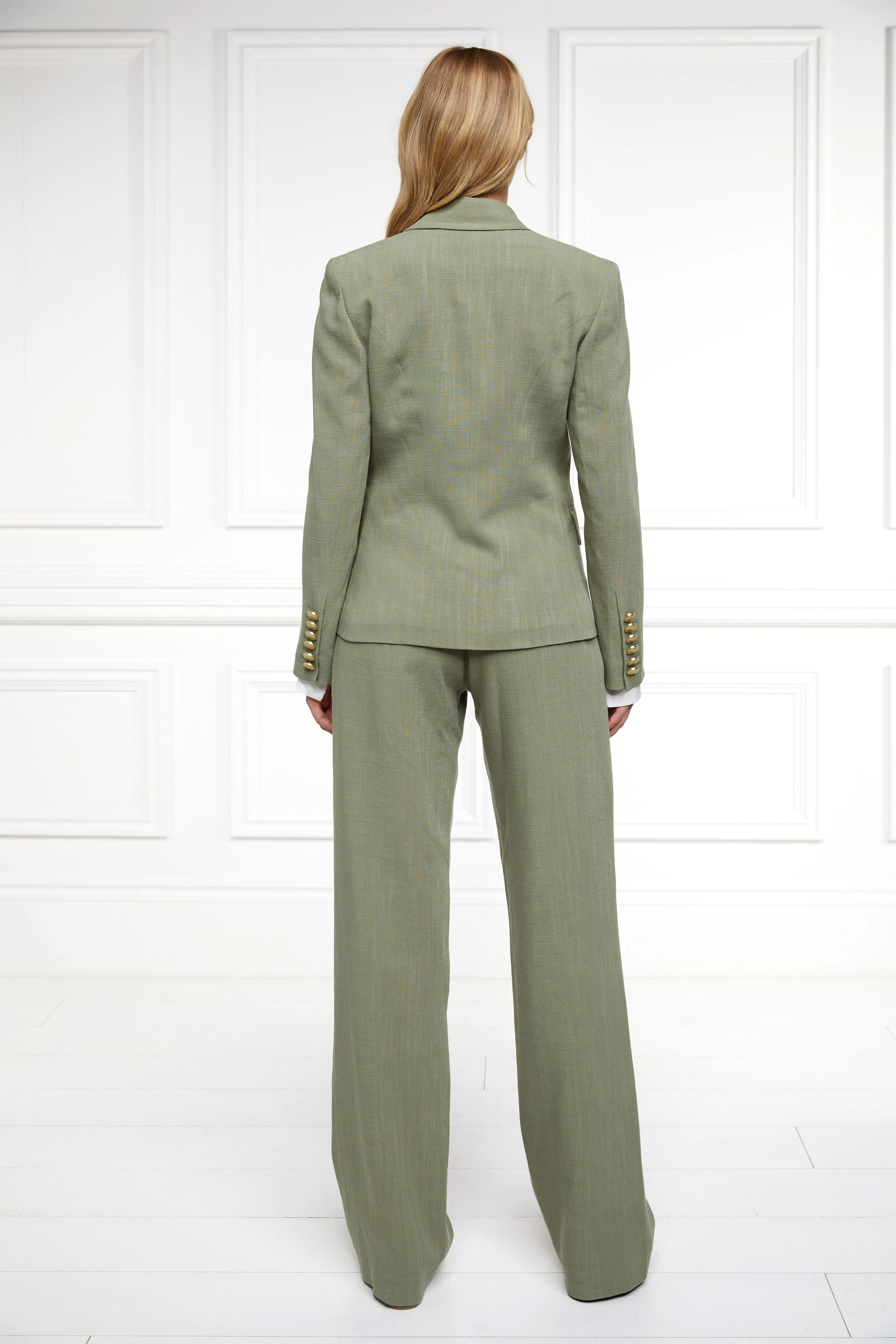 Knightsbridge Blazer (Sage Linen)