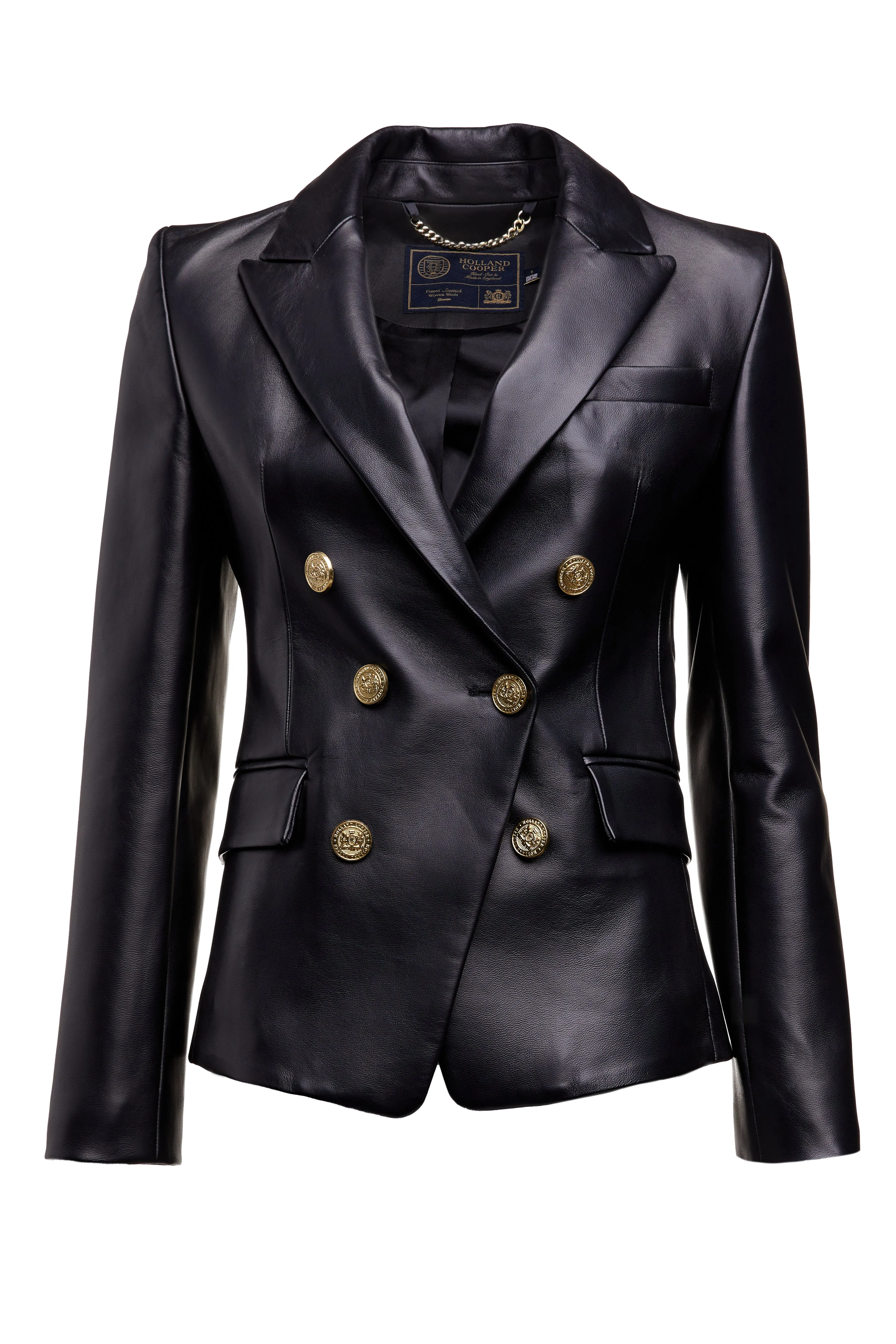 Knightsbridge Blazer (Valencia Leather Black)