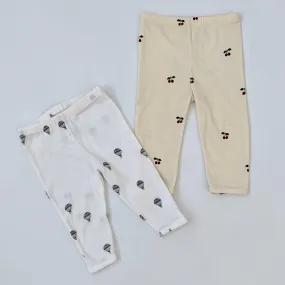 Konges Slojd Set Of Cotton Leggings: 3 Months