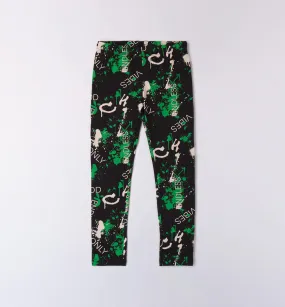 Leggings girl allover print