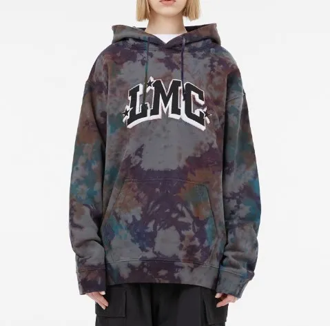 LMC  |Unisex Street Style Long Sleeves Cotton Logos on the Sleeves