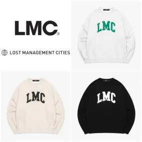 LMC  |Unisex Street Style Long Sleeves Logo Sweatshirts