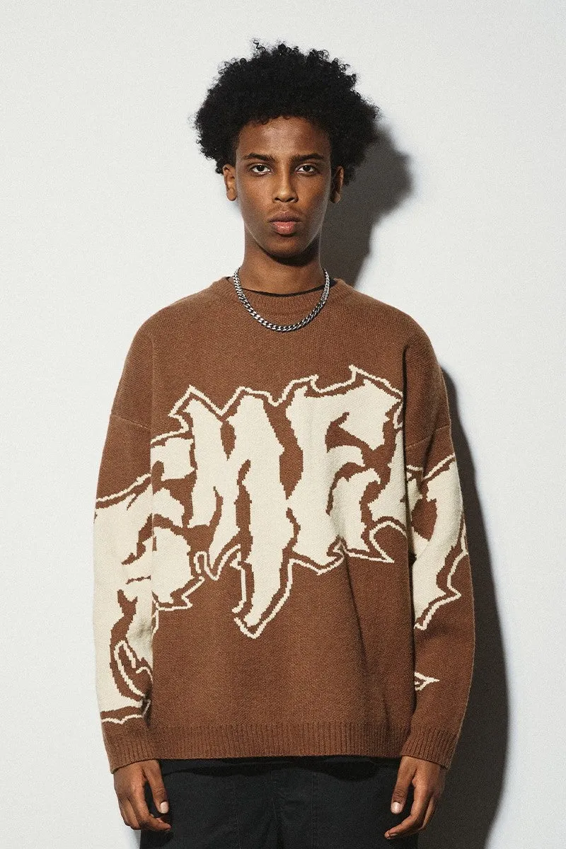 Logo Knit Sweater