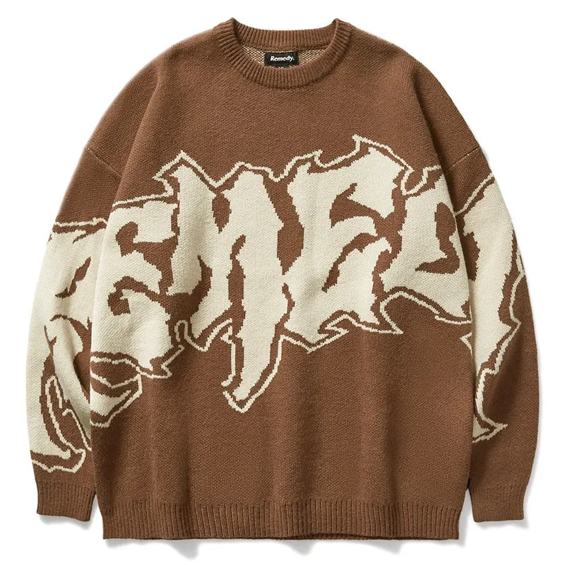 Logo Knit Sweater